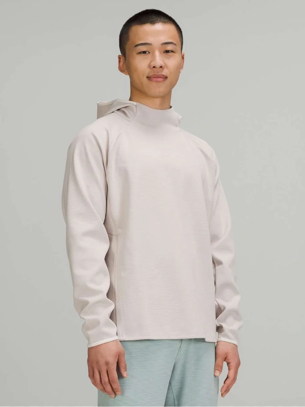 Men’s Lululemon GridLiner Fleece Hoodie | Size M Heathered Dove Grey - Picture 1 of 9